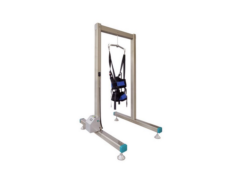 JC-JZB-04單邊氣動門架式減重步態(tài)訓(xùn)練器（配醫(yī)用慢速跑臺）